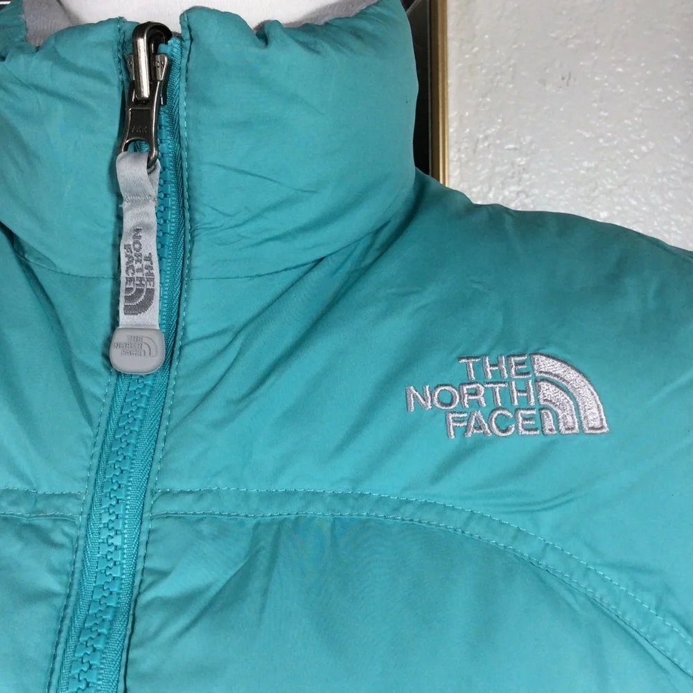 The North Face Teal Blue 600 Down Puffer Vest